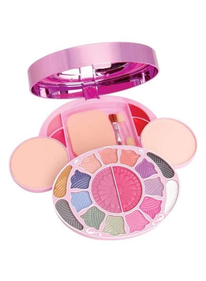 adbeni Fashion Colour New Makeup Kit For Women | 15 Eye Shadow, 2 Compact, 2 Blusher, 4 Lip Color,1Puff - Image 1
