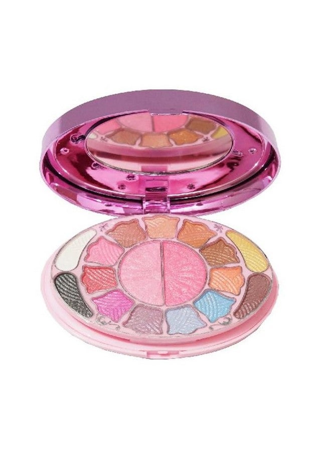 adbeni Fashion Colour New Makeup Kit For Women | 15 Eye Shadow, 2 Compact, 2 Blusher, 4 Lip Color,1Puff - Image 2