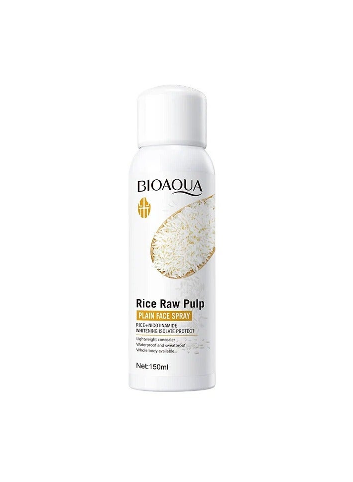 BIOAQUA Rice Raw Pulp Plain Face Spray 150 ML - Image 1