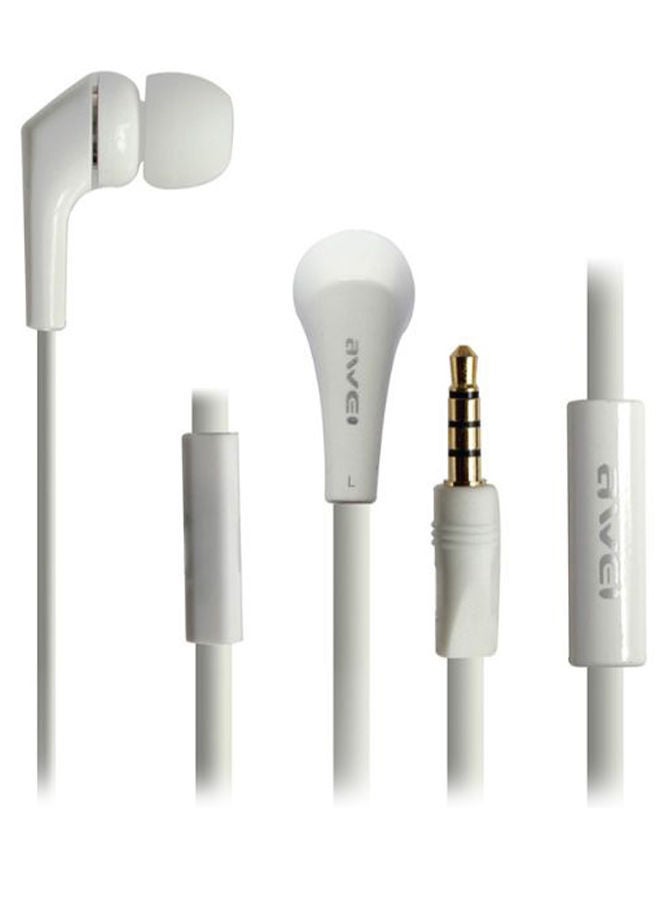 NIBEMINENT In-Ear Earphone White - Image 1