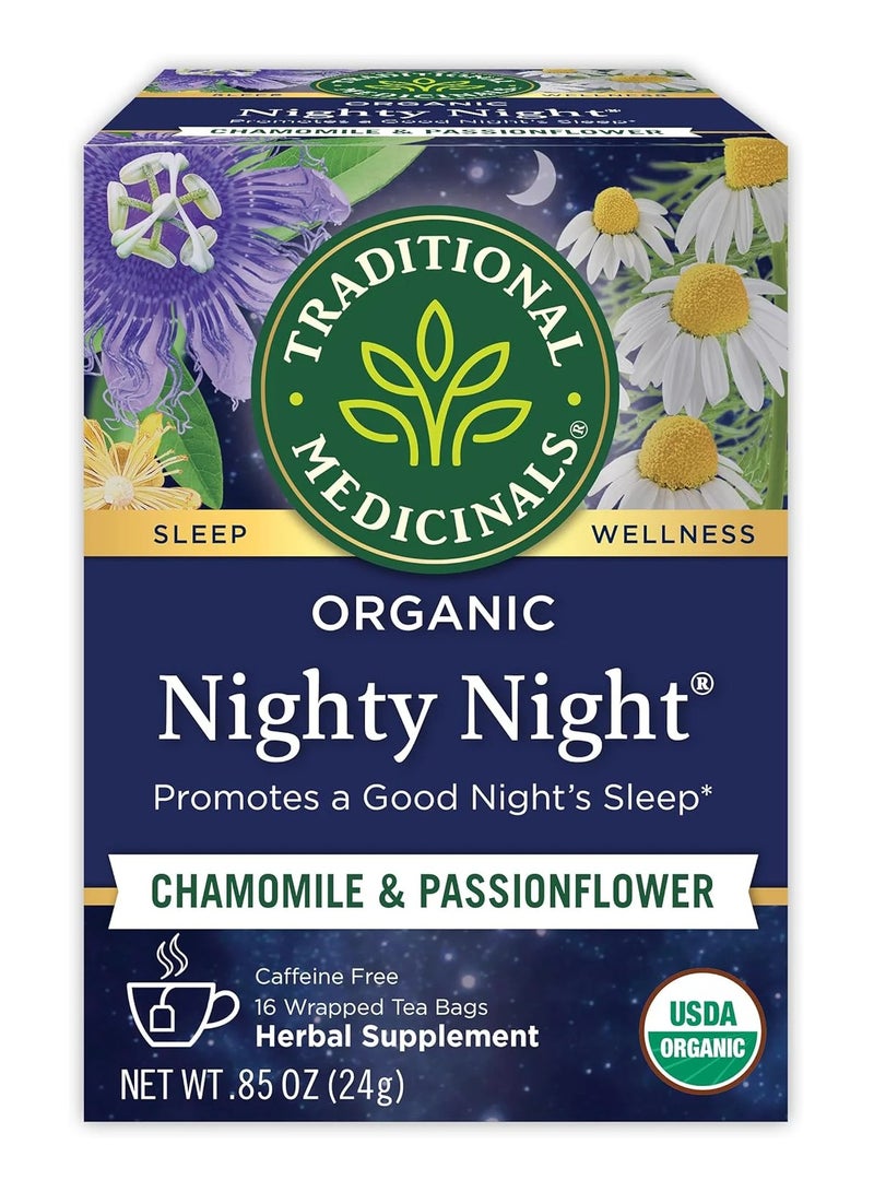 Tm Traditional Medicinals, Organic Nighty Night Tea, 16 Ct - Image 1