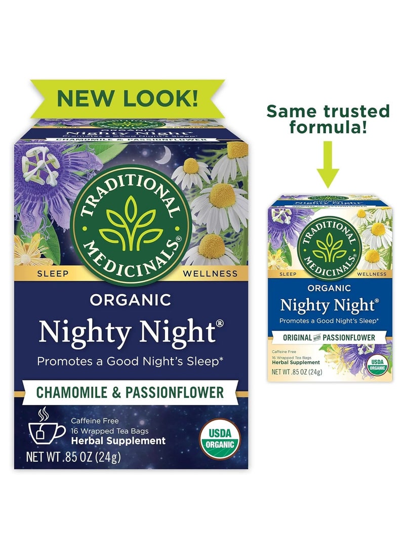 Tm Traditional Medicinals, Organic Nighty Night Tea, 16 Ct - Image 4