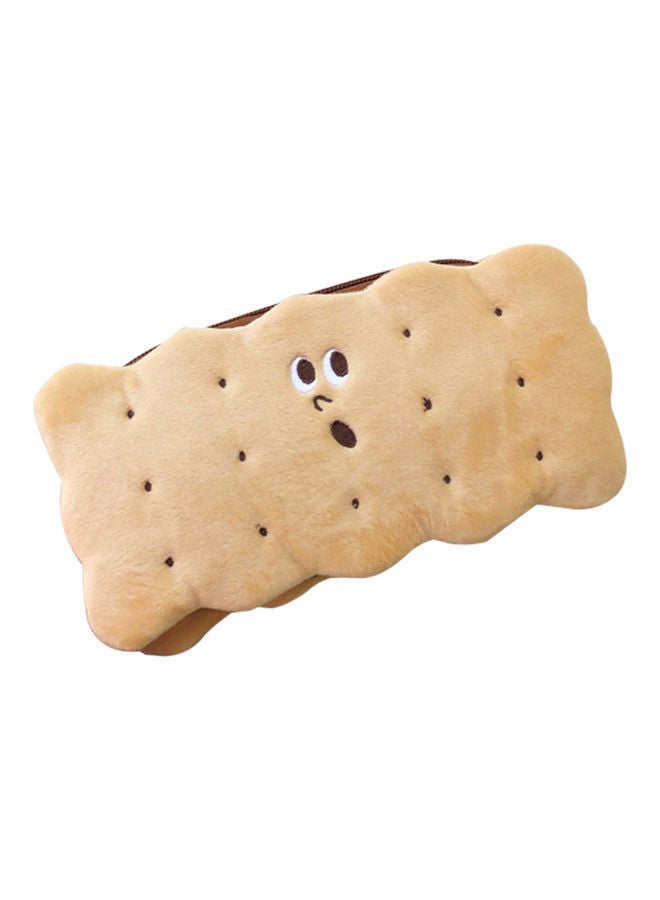 نيبمينينت صندوق أقلام بشكل بسكويت إبداعي للأطفال برتقالي - Image 1