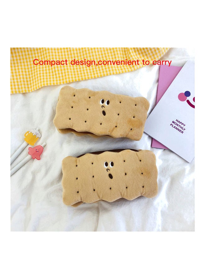 نيبمينينت صندوق أقلام بشكل بسكويت إبداعي للأطفال برتقالي - Image 4