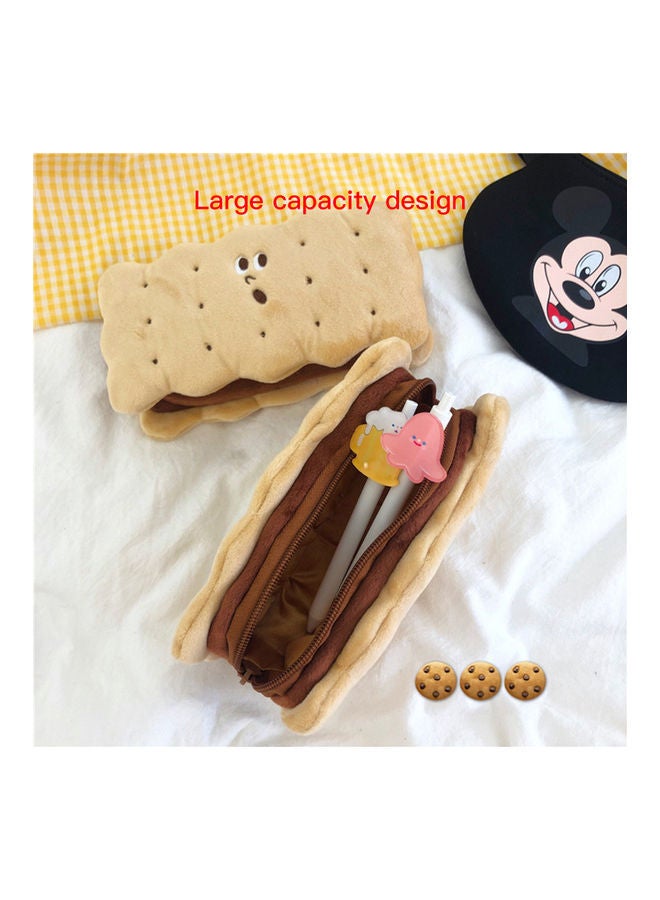 نيبمينينت صندوق أقلام بشكل بسكويت إبداعي للأطفال برتقالي - Image 2