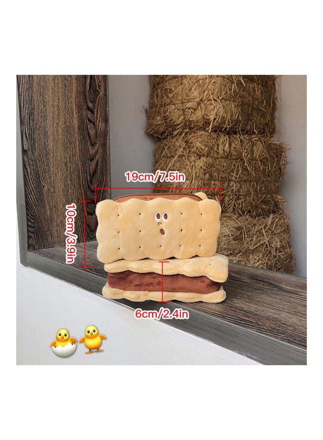 نيبمينينت صندوق أقلام بشكل بسكويت إبداعي للأطفال برتقالي - Image 3