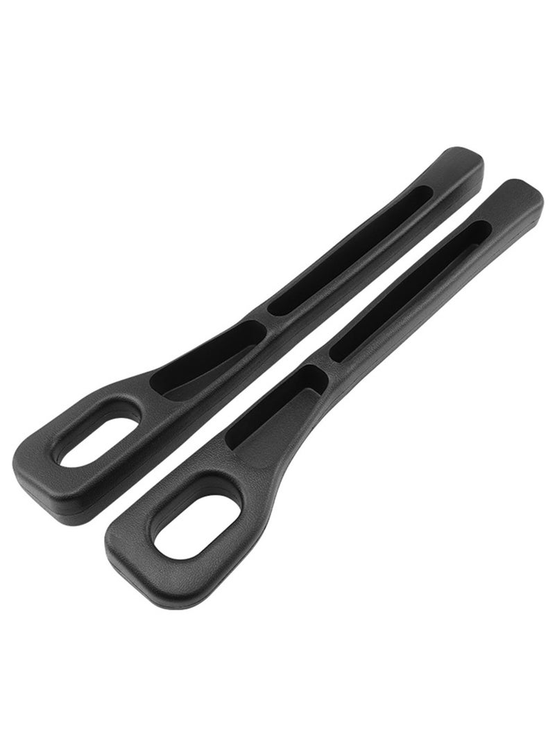CMGTYYD 2PCS Car Seat Gap Filler Organizer, Multifunctional Seat Side Gap Filler for Phones, Keys, Wallets, Car Gap Filler Universal Fits Car SUV RV Truck (Black) - Image 1