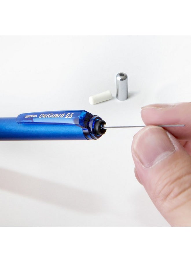 ZEBRA ZEBRA Mechanical Pencil, Del Guard, 0.7mm, Bright Blue (P-MAB85-BRB)  - Image 4