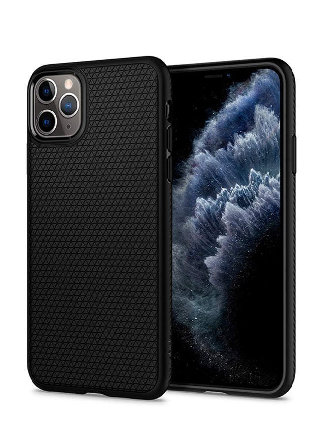 NIBEMINENT Liquid Air Design Protective Case Cover For Apple iPhone 11 Pro Max Black  - Image 1