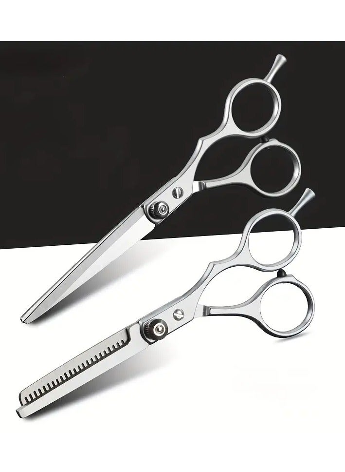 ORiTi Premium Professional Hair Cutting Scissors - Sharp Toothed Straight Scissors for Home Hair Cuts - Image 5