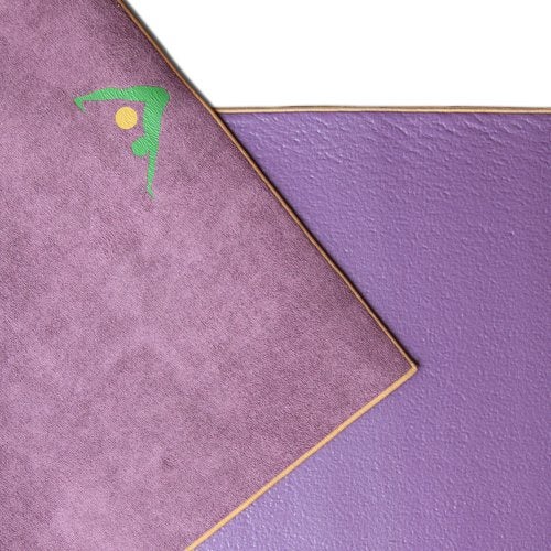 AURORAE Synergy 2in1 Hot Yoga Mat with integrated Non Slip Microfiber Towel. No Slipping No Bunching/Odor Patent Protected, Machine Washable - Image 1