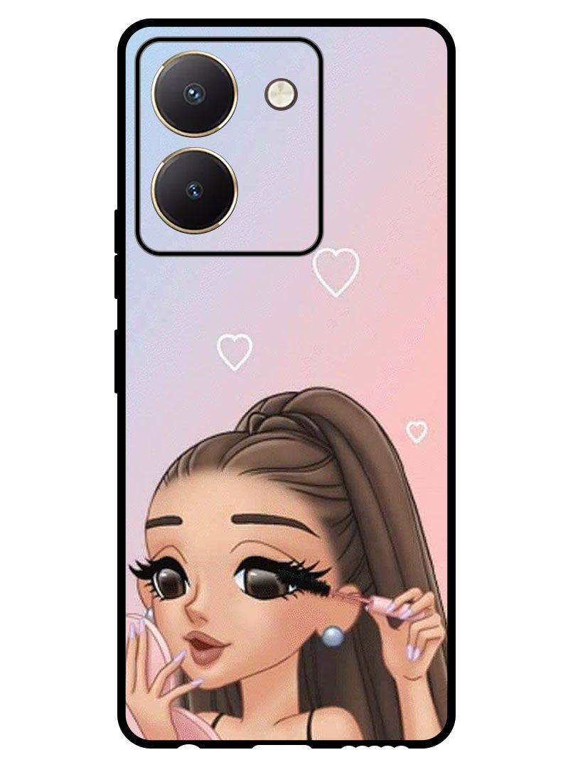 Theodor Protective Case Anti Scratch Shock Proof Bumper Cover For Vivo Y77t Putting Makeup - Image 1