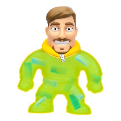 Mrbeast Lab Make Your Own Stretchy Goo Filled MrBeast with The MrBeast Lab Creation Station with 3 Unique Goo Fillings Mix Fill Create Your Own Stretchy MrBeast Action Figure Again and Again - Image 1