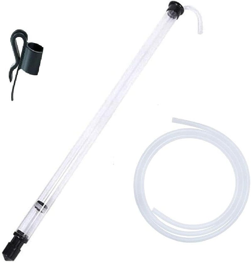 Auto-Siphon 15" For Beer/Wine Bucket Home Brewing, with 4.3 Feet of 5/16 Tubing and Clamp, Auto-siphon Mini