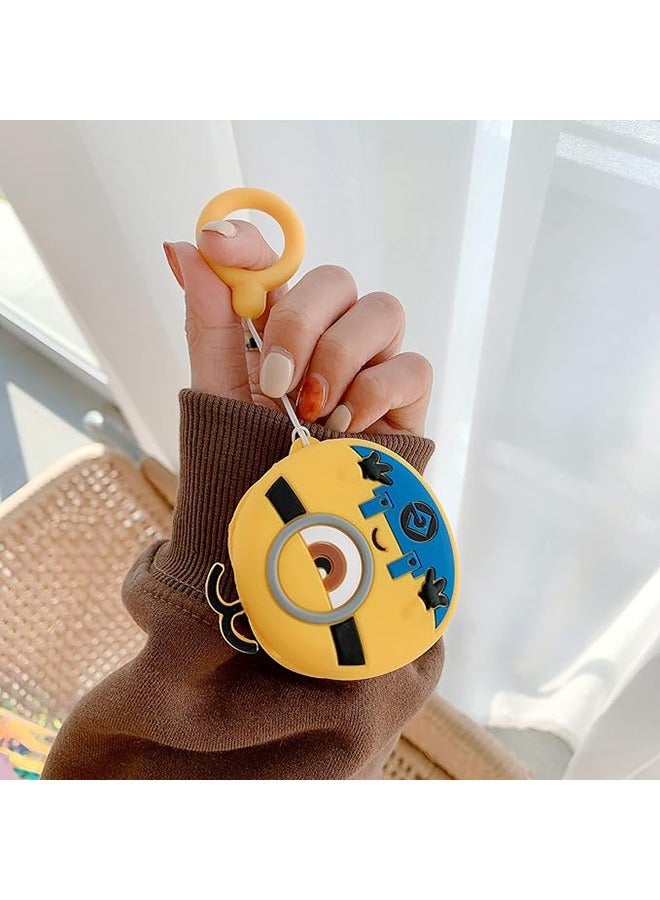 Case Compatible with Samsung Galaxy Buds 2 Case (2021) / Galaxy Buds Pro Case (2021) / Galaxy Buds Live/Buds 2 Pro, Cartoon Silicone Full Protective Cute Covers for Girls Women Big Eye - Image 4