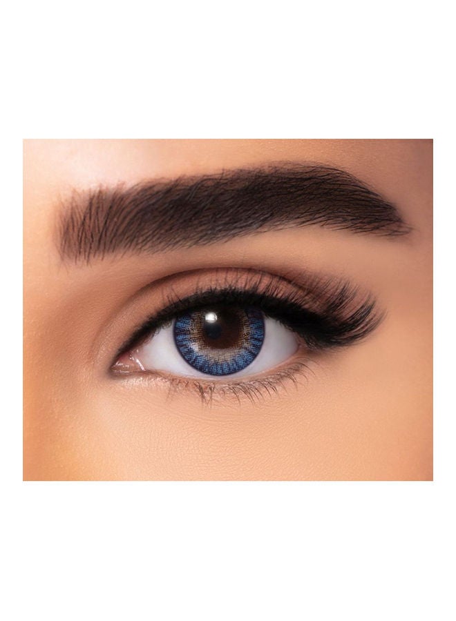 ألكون عدسات لاصقة يومية قابلة للتصرف من فريش لوك زرقاء عبوة مكونة من 10 عدسات - Image 1