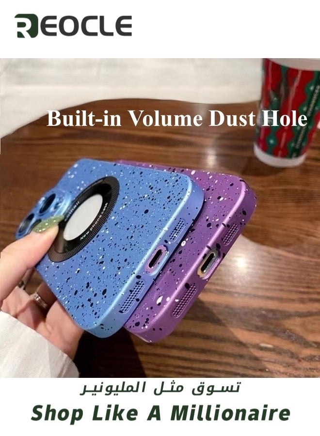 REOCLE Phone Case for iPhone 14 Pro Max with Camera Lens Protector Anti-Scratch Shockproof Electroplated Slim Phone Cover - Image 2