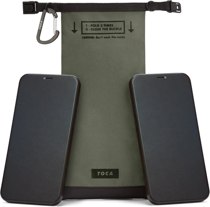TOCA No Signal Sleeve Faraday-bag, Signal Blocking Pouch, Mobile Phone Protection, Blocking, Prevents splintering, tracking and tracking on mobile devices - Image 1