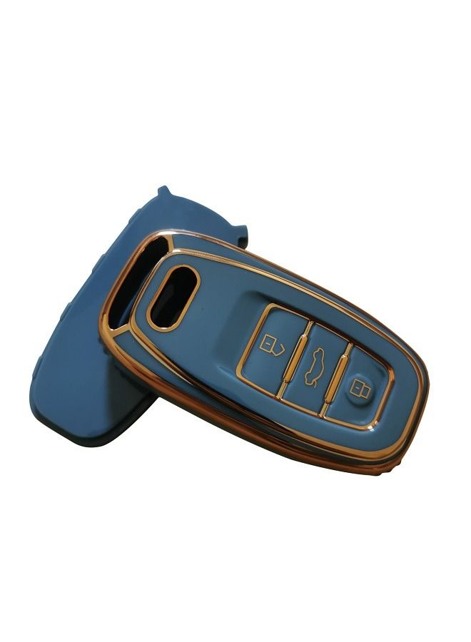 Generic TPU Car Key Cover Case, Car Shell Fob For Audi A1 A3 A4 A5 A6 A7 A8 Quattro Q3 Q5 Q7 S4 S5 S6 S7 S8 R8 TT, Car Key Protector Accessories  - Image 2