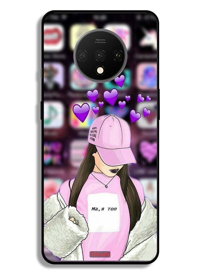 Tolwak - OnePlus 7T Protective Case Cover Anti Social Club - Image 1