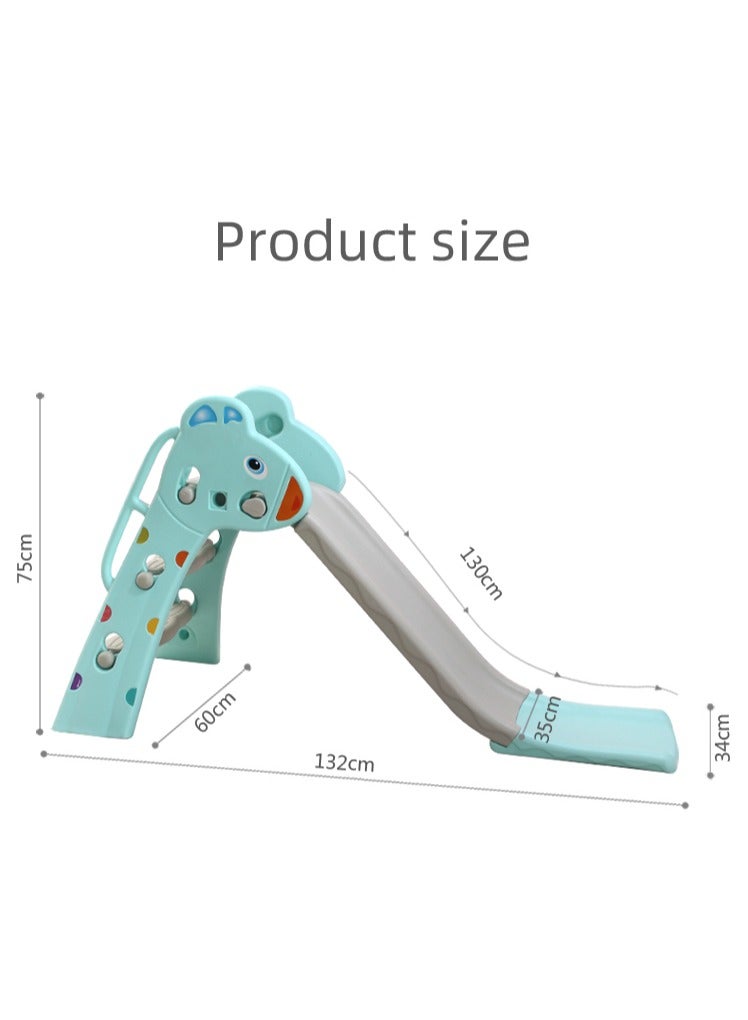 فول جوي زحليقة قابلة للطي مع كرة سلة , أخضر فاتح - Image 4