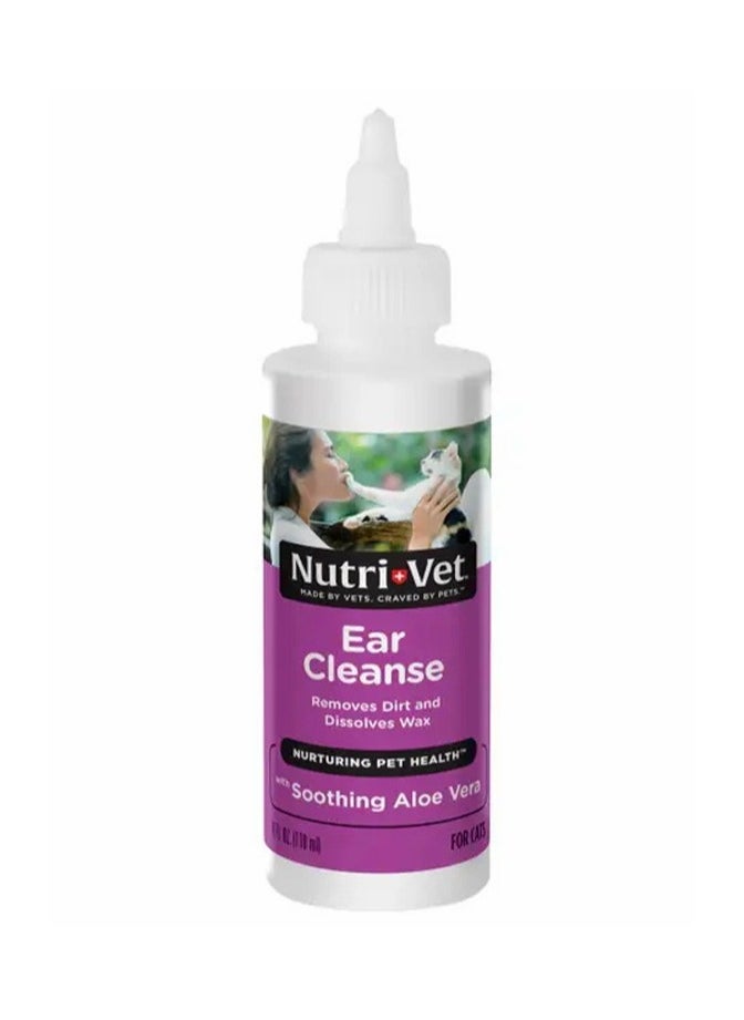 NUTRI FIT Nutri-Vet Ear Cleanse Cats 118ml 