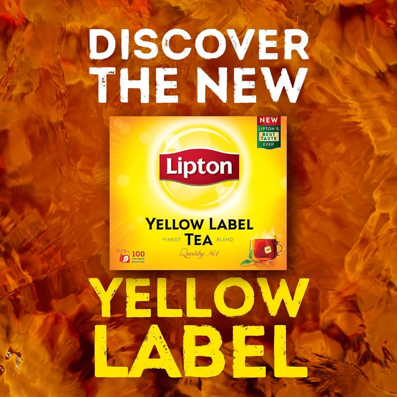 Lipton Yellow Label Black Tea - 200 Teabags - Image 3