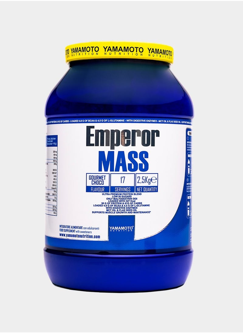 YAMAMOTO NUTRITION Emperor MASS 2500 grams Gourmet Choco 