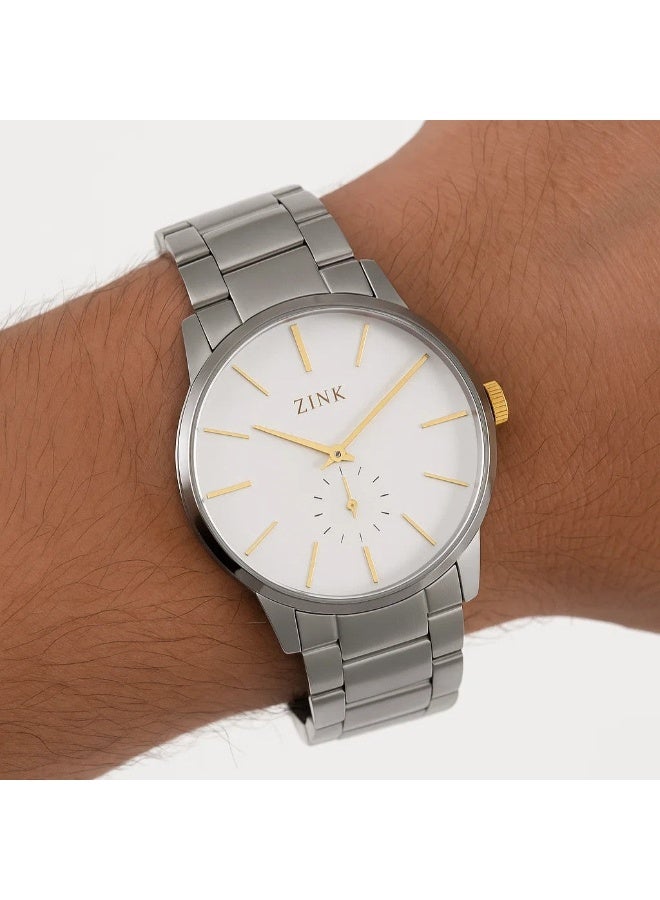 ZINK Men's Stainless Steel Silver Watch | ZK126G5GS-16 - Image 5