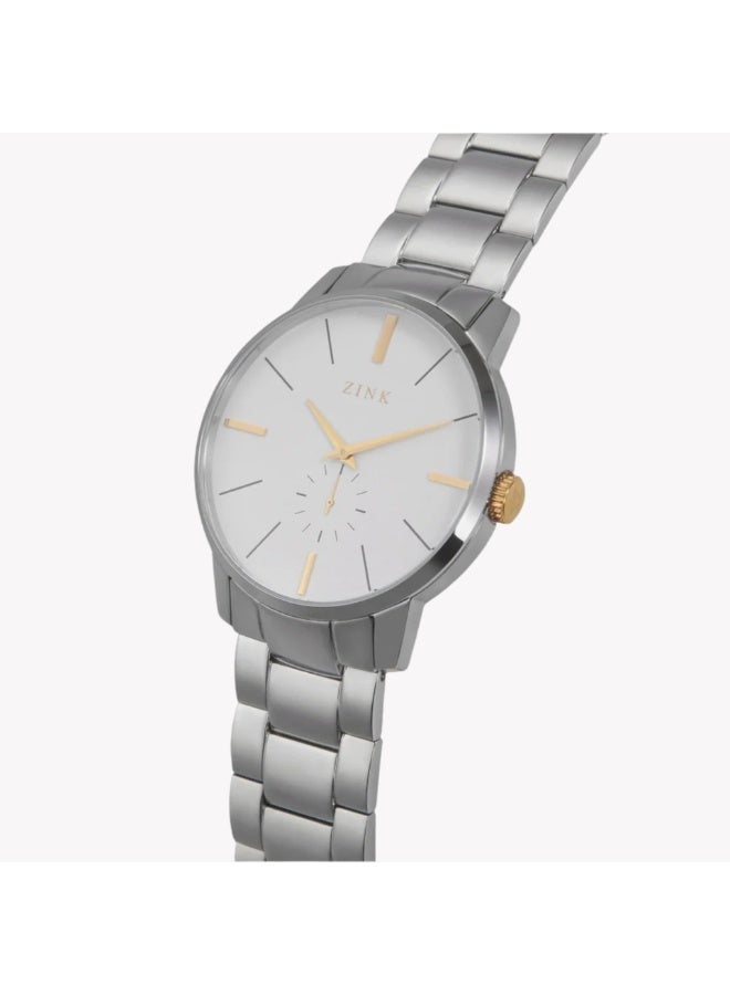 ZINK Men's Stainless Steel Silver Watch | ZK126G5GS-16 - Image 2
