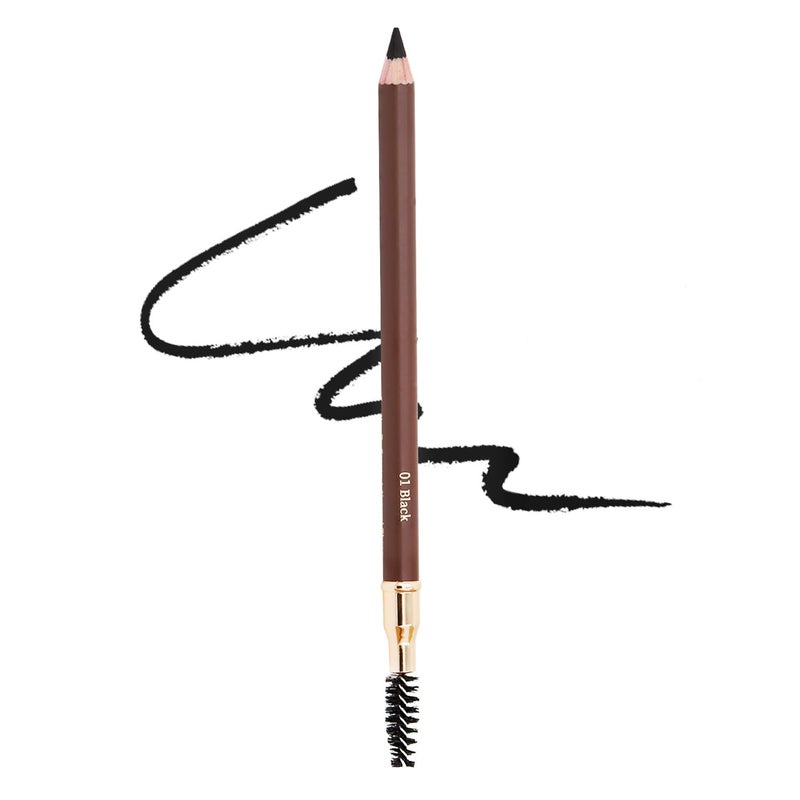 1pcs Eyebrow Pencil Longlasting Waterproof Durable Liner Eyebrow 5 Colors to Choose 1 Black
