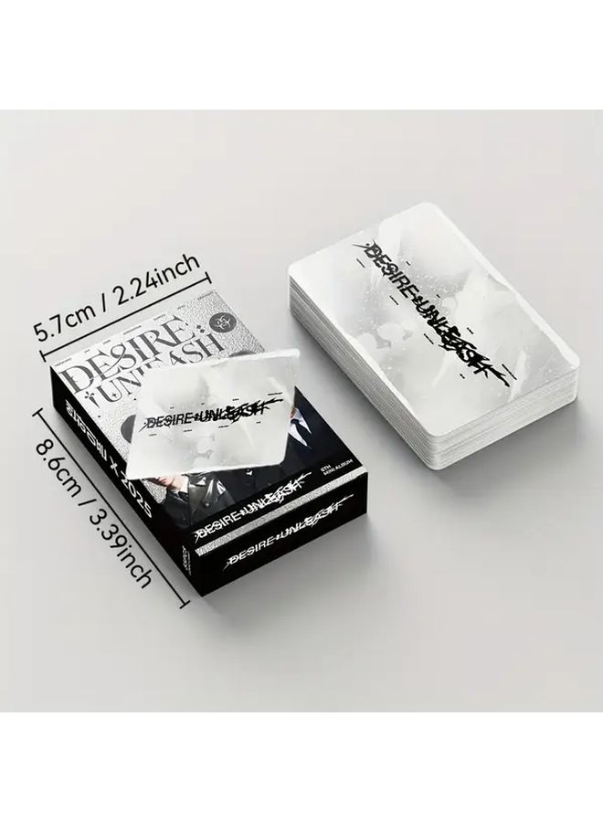 55 Sheets EN HYPEN Lomo Cards Desire Unleash Design Collectible Album Gifts - Image 3