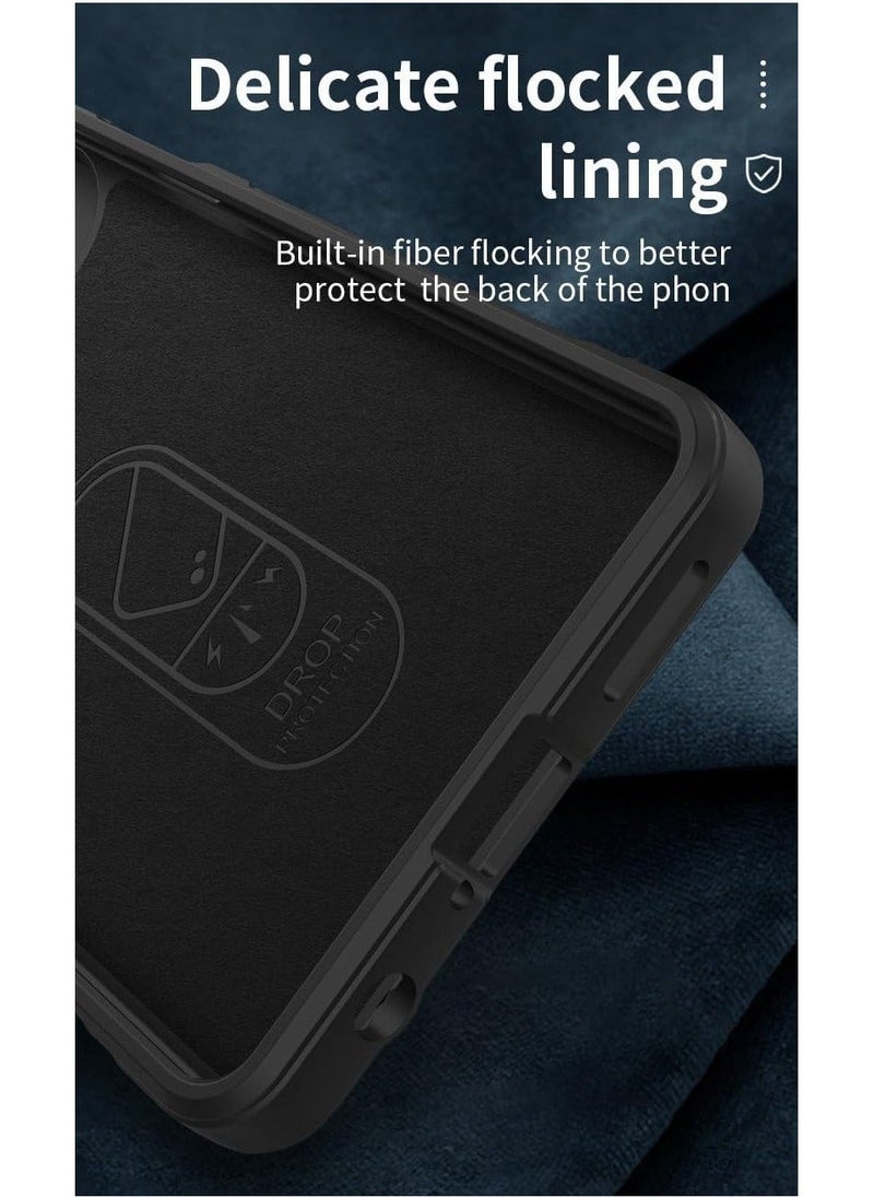 Liquid Silicone Case Compatible with Infinix Hot 40/Hot 40 Pro with Camera Lens Protection, Anti-Scratch Soft Microfiber Lining, Rubber Full Body Shockproof Cover - Image 5