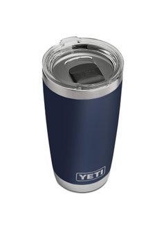 YETI YETI Rambler 20 oz Tumbler, Stainless Steel, Vacuum Insulated with MagSlider Lid, Navy  - Image 1
