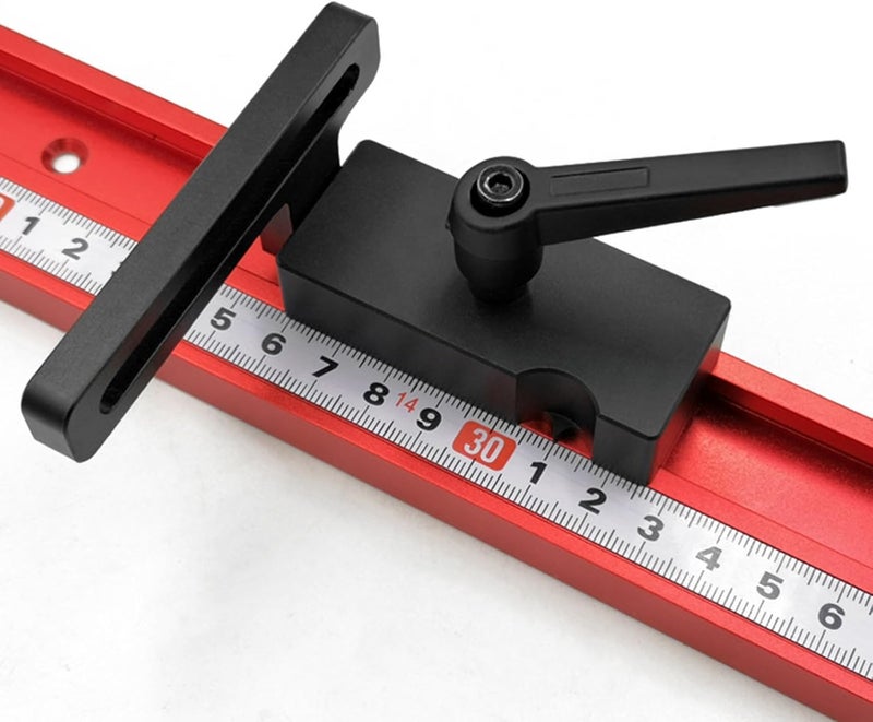Ergonomic Woodworking Miter Track Stop Block for 45mm T-Slot Aluminum Sliding Stop Length Limiter Tool Professional T Stopper - Image 4