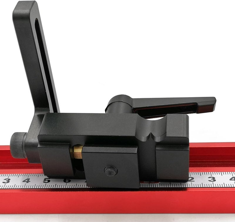Ergonomic Woodworking Miter Track Stop Block for 45mm T-Slot Aluminum Sliding Stop Length Limiter Tool Professional T Stopper - Image 2