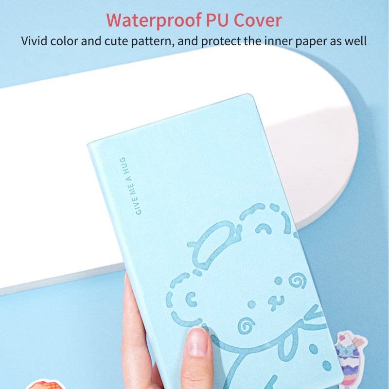 Travel Journal: PU Material Waterproof Paper - Repels Water Executive Notebook for Travelers, Business Professionals, Creative Writers & Students - Image 2