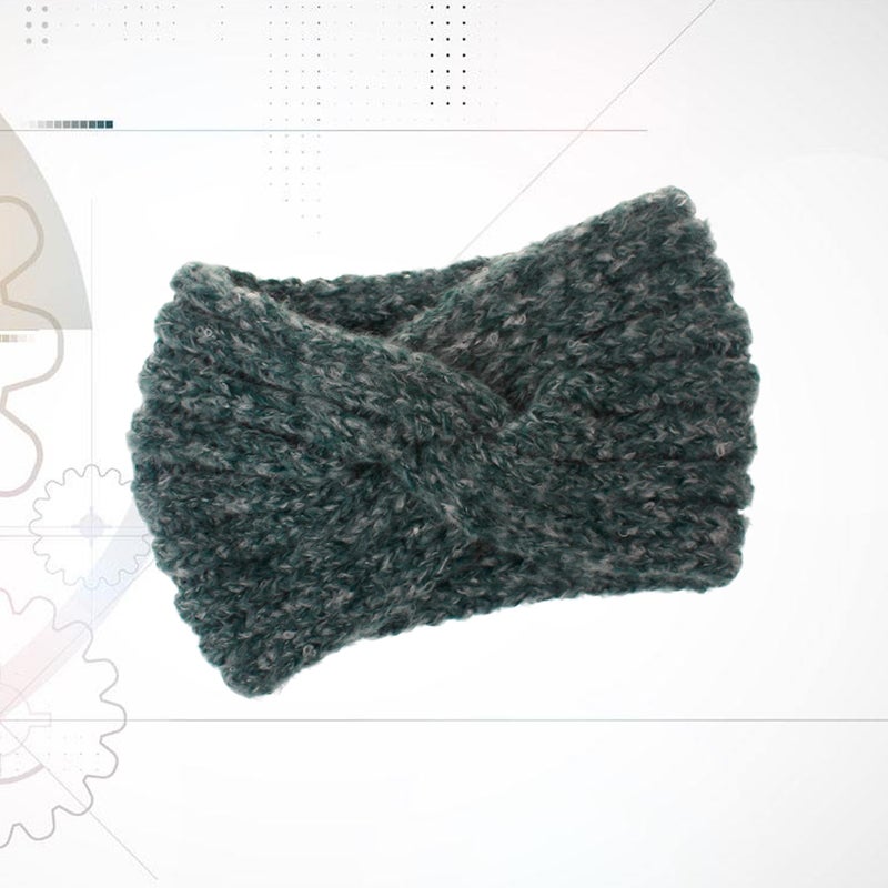 Woolen Yarn Headband Knitted Hair Hoops Hair Band Hair Accessories Fashion Headwrap for Women - Image 3