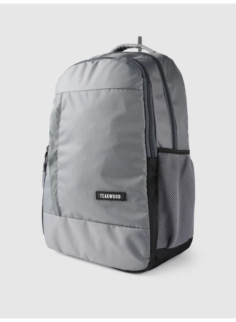 TEAKWOOD GREY Teakwood Unisex Grey 18 " Water-Resistant Laptop Backpack  | Best Price UAE