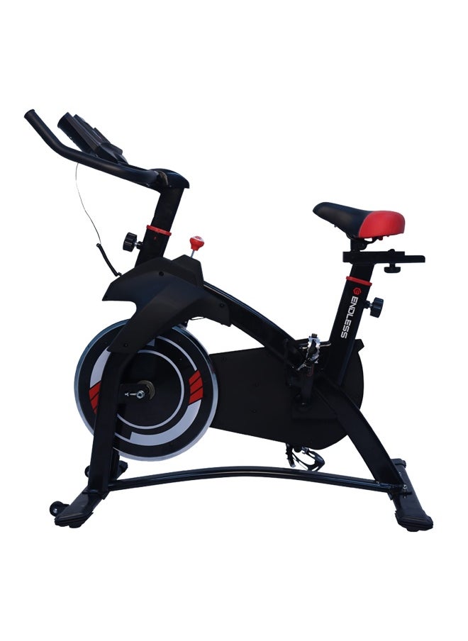 EL 7141 Steel Wheel Spinning Exercise Bike With ‎Speed, Heart Rate, Time and Distance LCD Digital Display | Alloy Steel | With Bottle Holders and 110 Kg (242LB) Max Weight Support - pzsku/Z6D593C07797FF9174722Z/45/_/1721634032/26333c8f-f76d-4675-945a-63da7a58f3b0
