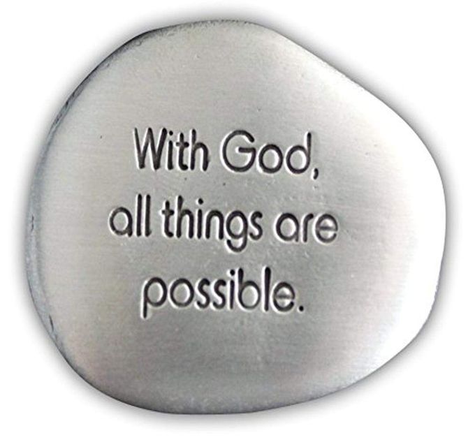 Cathedral Art God Possible Soothing Stone, 1-1/2-Inch (SS130) - Image 2