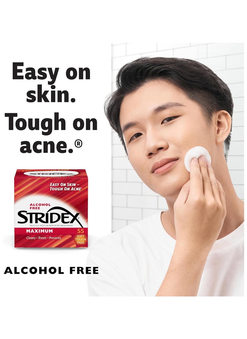 Stridex - 55-Piece Acne Treatment Pads - Image 1