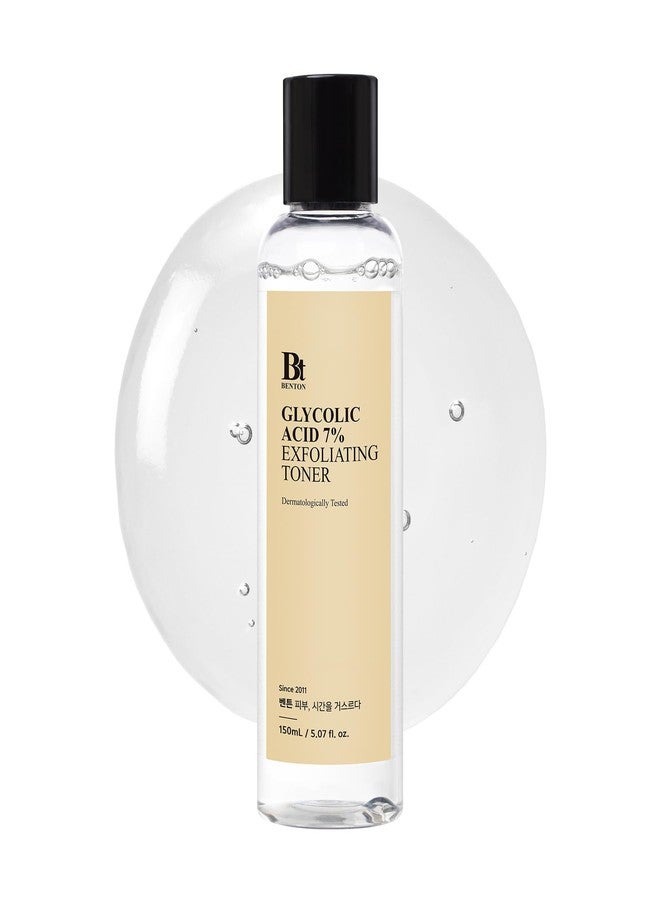 Benton Glycolic Acid 7% Exfoliating Toner with Niacinamide - Gentle AHA Toner for Brighter Skin & Even Tone - Balances Oil & Moisture - Hydrating, Cruelty-Free Korean Skin Care - Image 1