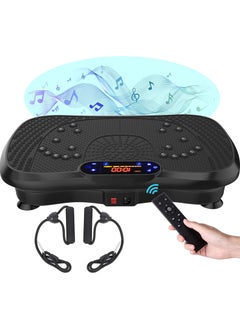 Sharpdo Vibration Plate Exercise Machine Whole Body Workout Vibrate Fitness Platform Lymphatic Drainage Machine for Weight Loss Shaping Toning Wellness Home Gyms Workout  - Image 1