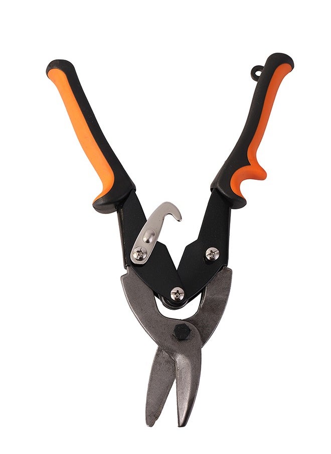 LAWAZIM Aviation Snips -Right- Precision Angled Curved Cut Metal Sheet Aviation Snips Tin Scissors Hand Shears and Metal Shears-for Cutting Aluminum Copper Sheet Metal Ducting Roofing and Metalworking  - Image 3