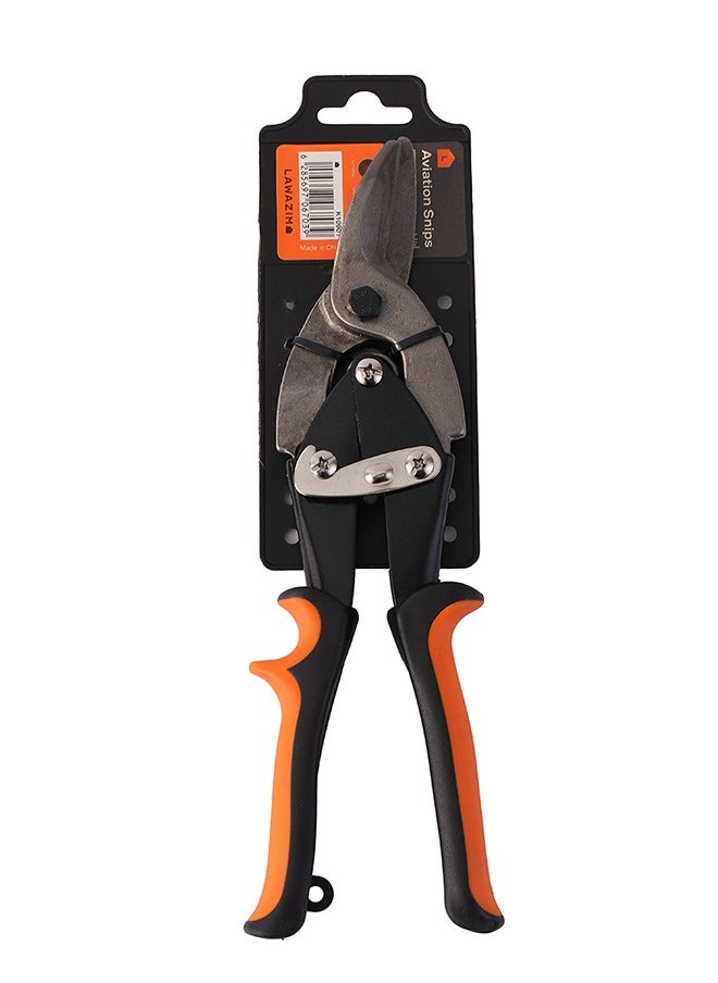 LAWAZIM Aviation Snips -Right- Precision Angled Curved Cut Metal Sheet Aviation Snips Tin Scissors Hand Shears and Metal Shears-for Cutting Aluminum Copper Sheet Metal Ducting Roofing and Metalworking  - Image 4