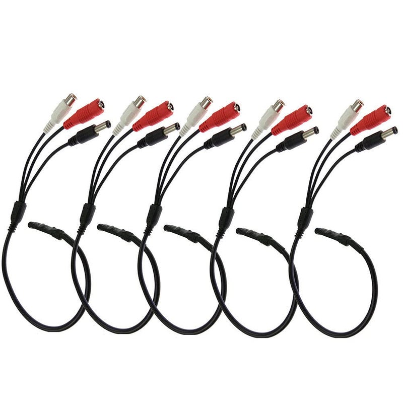 HonsCreat 5pcs 12V Plug CCTV Microphone Security Audio Tiny Surveillance RCA DVR with High Sensitive Preamp Amplified Pickup Device for External Camera Sound - Image 5