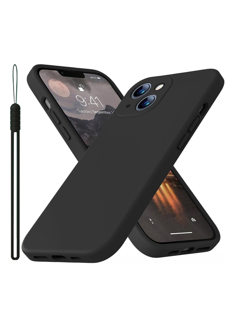Color Fans Case for Apple iPhone 13 6.1 inch Silicone Cover Soft Black  - Image 1