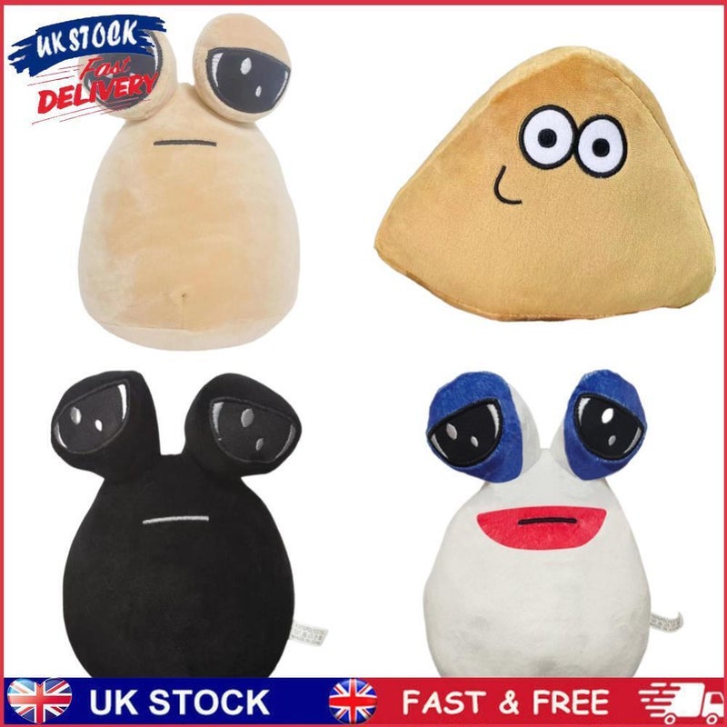 Fublazeze Alien Pou - 22 cm Alien Pou Plush Alien Pou Stuffed Animal Pou Plush Toy Animal Pou Dol Kawaii Stuffed Animal Stuffed Animal Plush Doll Play Toy for Girl Boy Gift 8.6 in. - Image 2