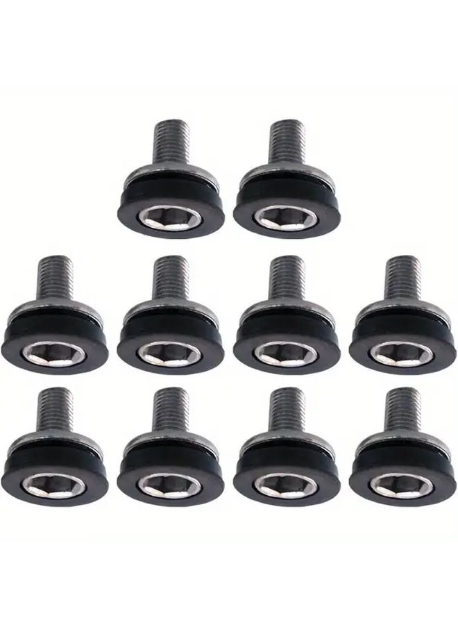 2 Pcs Bolts for Securing Square Cranksets with Hexagonal Holes to Prevent Mud Accumulation - Image 5